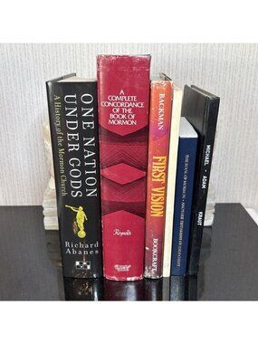 LDS Mormon Books Lot 6 Joseph Smith Religious Studies Origin Fundamental Church